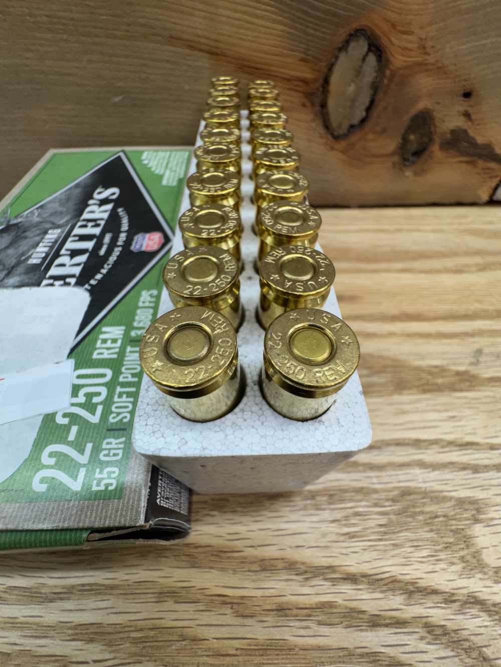 MIXED Lot of 22-250 Rem Ammo Approx. 220+rds - PENNY START! NO RESERVE!-img-16