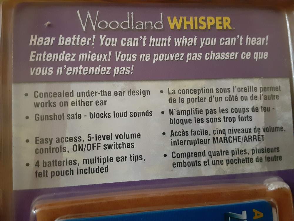 Lot of 4 Cass Creek woodland whisper 2 Hunting Amplifiers NOS-img-4