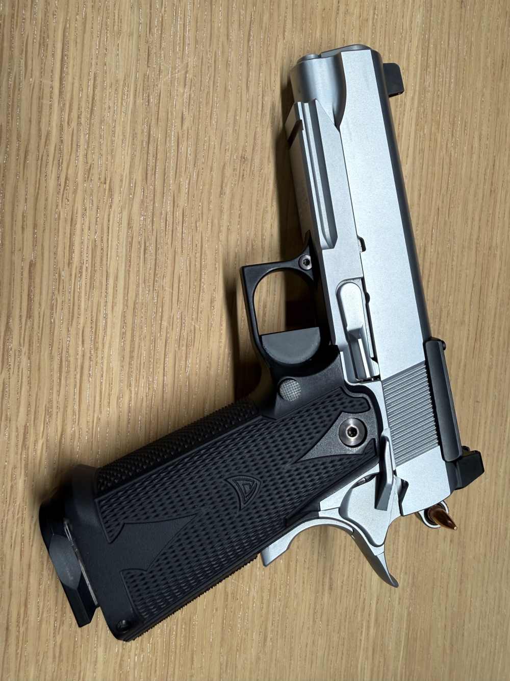 Alchemy Custom Weaponry Quantico HiCap 9mm 2011, Hard Chrome-img-4