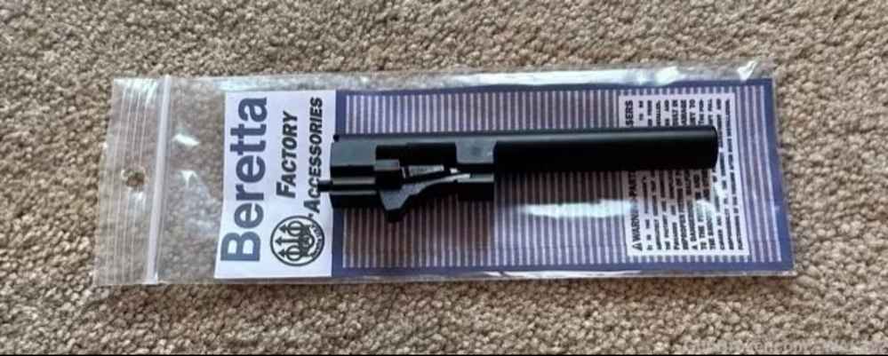 New Beretta 92 G-SD 4.9" Stainless Cajun 9mm barrel-img-1