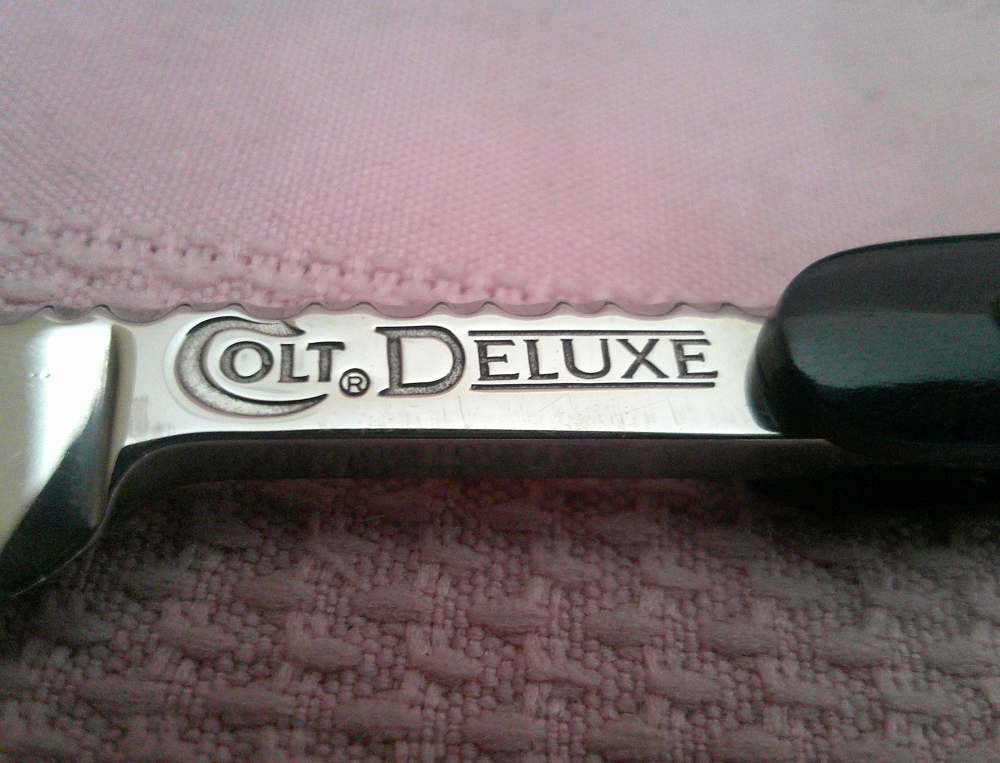 NIB Colt “God Made Man, Samuel Colt Made Them Equal” Straight Edge Razor!-img-15