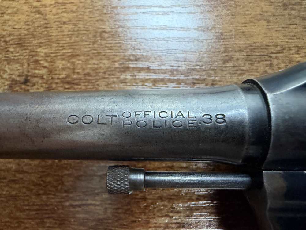 Colt Official Police .38 Special 4" Revolver Pre-War-img-2