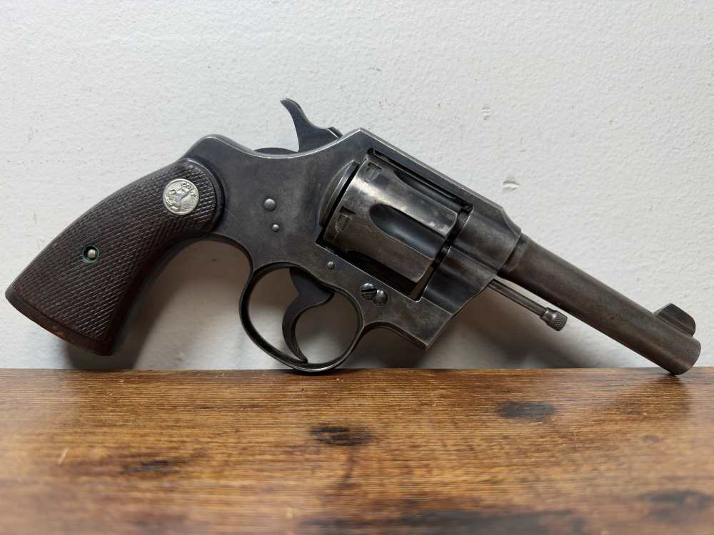 Colt Official Police .38 Special 4" Revolver Pre-War-img-1
