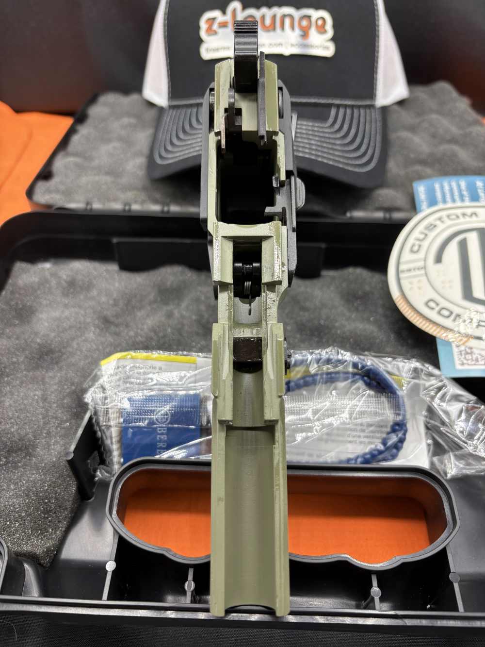 COMPLETE FRAME Beretta 92 ELITE LTT Full + Langdon Trigger Job 9mm M9A1 NM-img-4