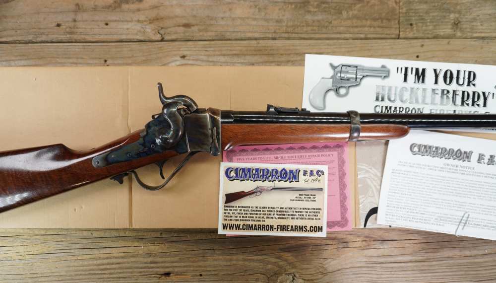 Sharps 1859 Texas Rangers carbine McNelly 45-70 SRC Armisport FANCY WOOD-img-1