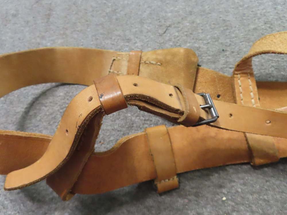 INDO CHINA WAR ERA FRENCH WAIST BELT-Y STRAPS AND EQUIPMENT HANGERS-img-6