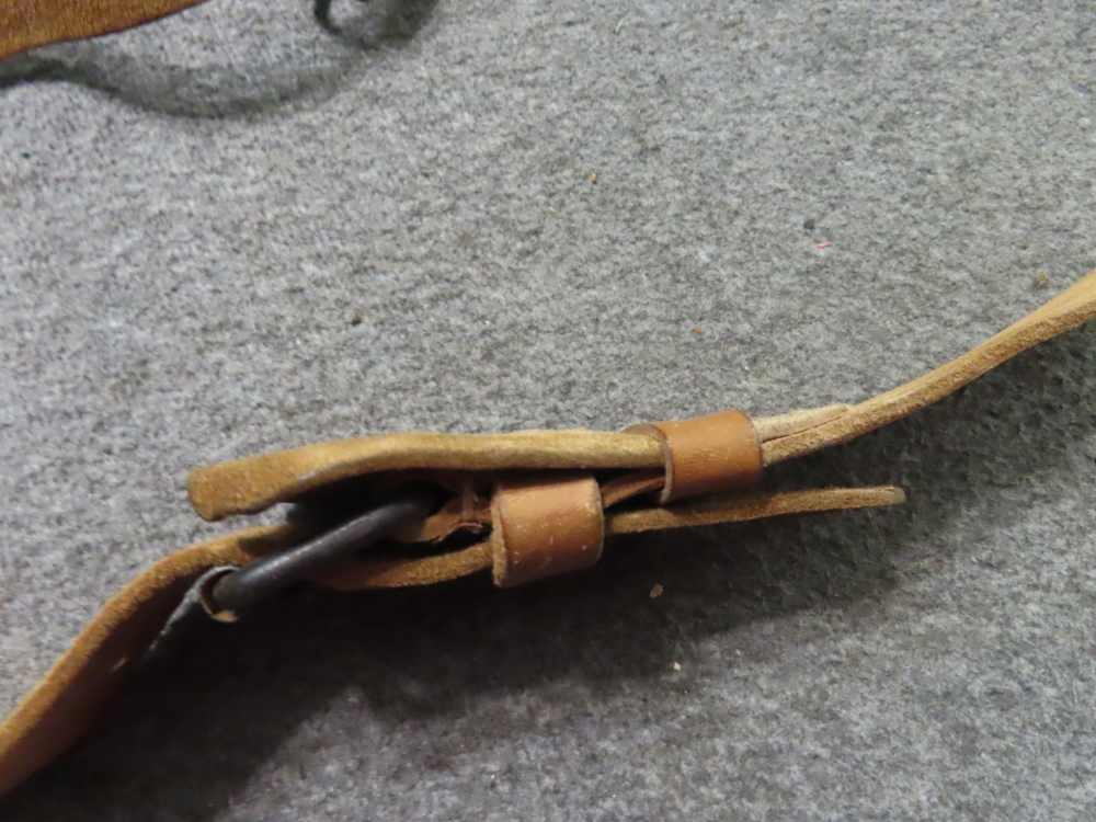 INDO CHINA WAR ERA FRENCH WAIST BELT-Y STRAPS AND EQUIPMENT HANGERS-img-2