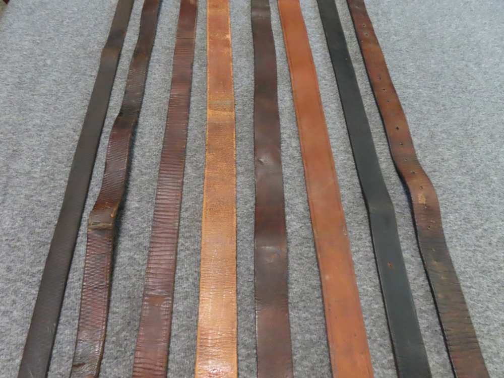 8-WWII ERA EUROPEAN MILITARY RIFLE SLINGS-MOSTLY MAUSER FROM MANY COUNTRIES-img-3