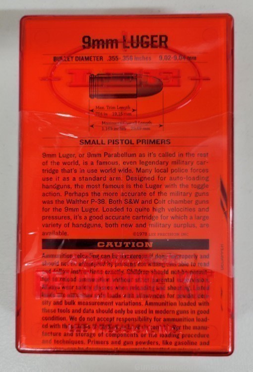 Lee Loader 9mm reloading kit 90254-img-1