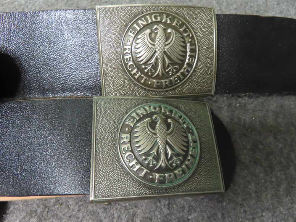 6-COLD WAR WEST GERMAN ARMY ENLISTED BELTS AND BUCKLES, ORIGINAL-img-3