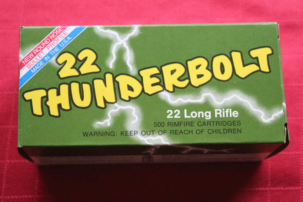 500 Rimfire HiSpeed .22 lr THUNDERBOLT, Long Rifle Cartridges, 40gr, LRN-img-0