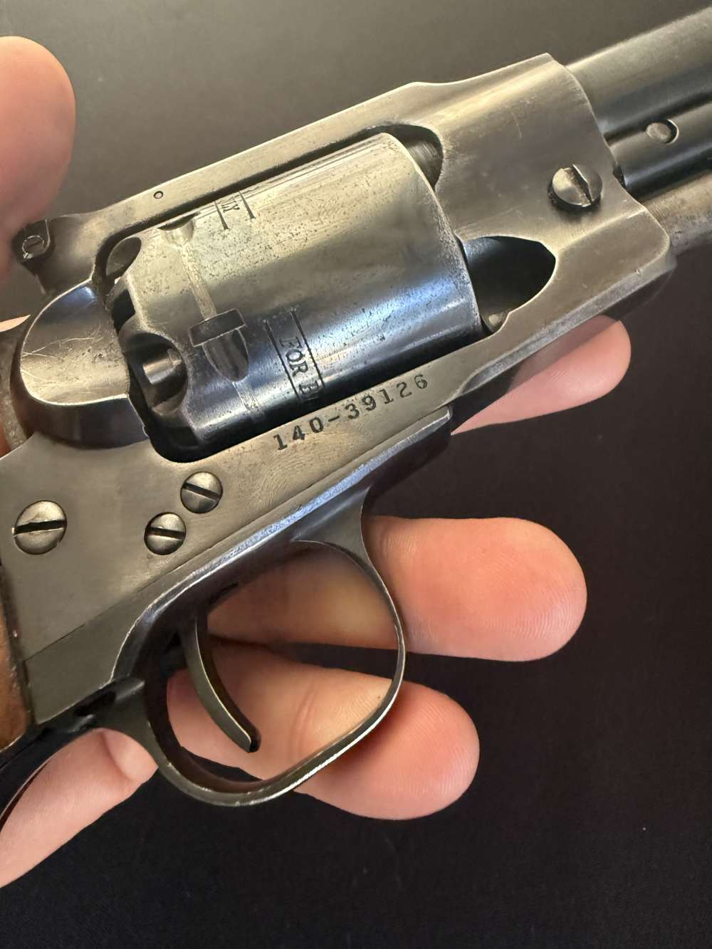 RUGER OLD ARMY PERCUSSION REVOLVER .45 Rifled.-img-8