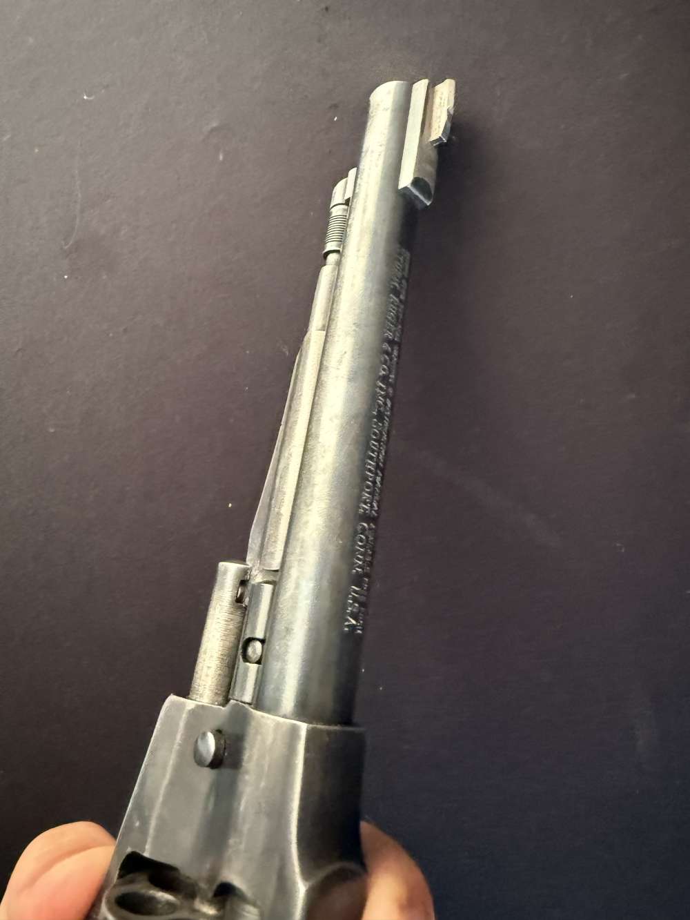 RUGER OLD ARMY PERCUSSION REVOLVER .45 Rifled.-img-20