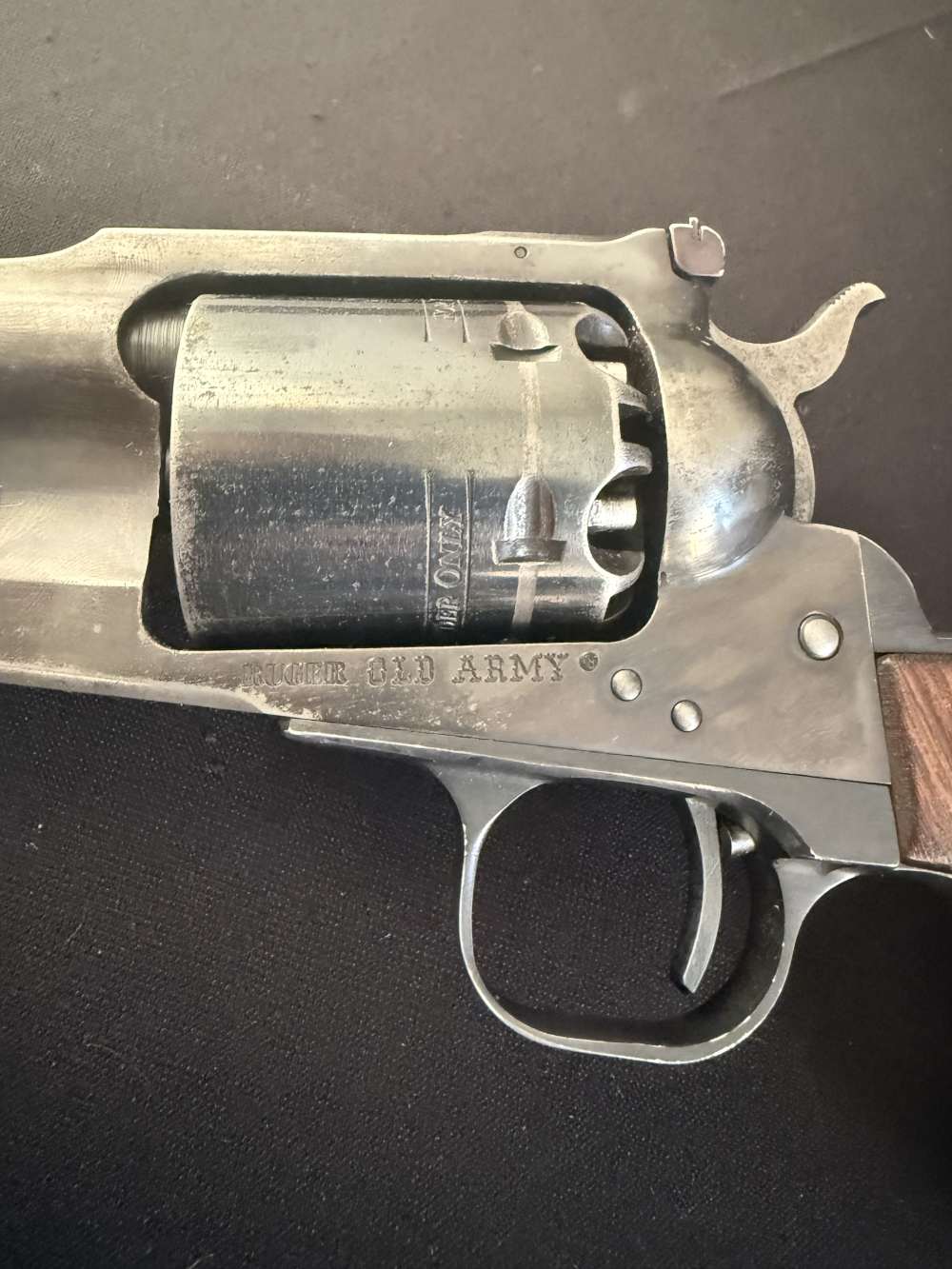 RUGER OLD ARMY PERCUSSION REVOLVER .45 Rifled.-img-2