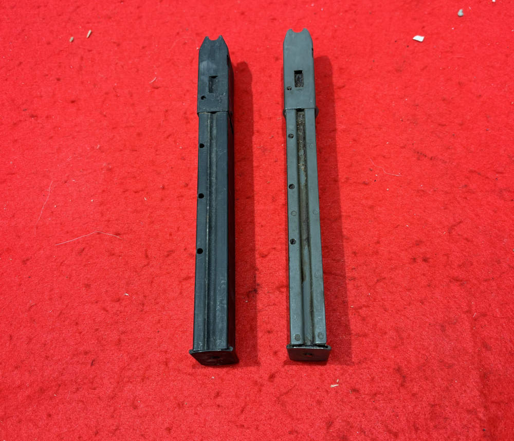 STEN Gun Metal 32rd Magazines 9mm 2x Used Milsurp 1x Lot-img-3