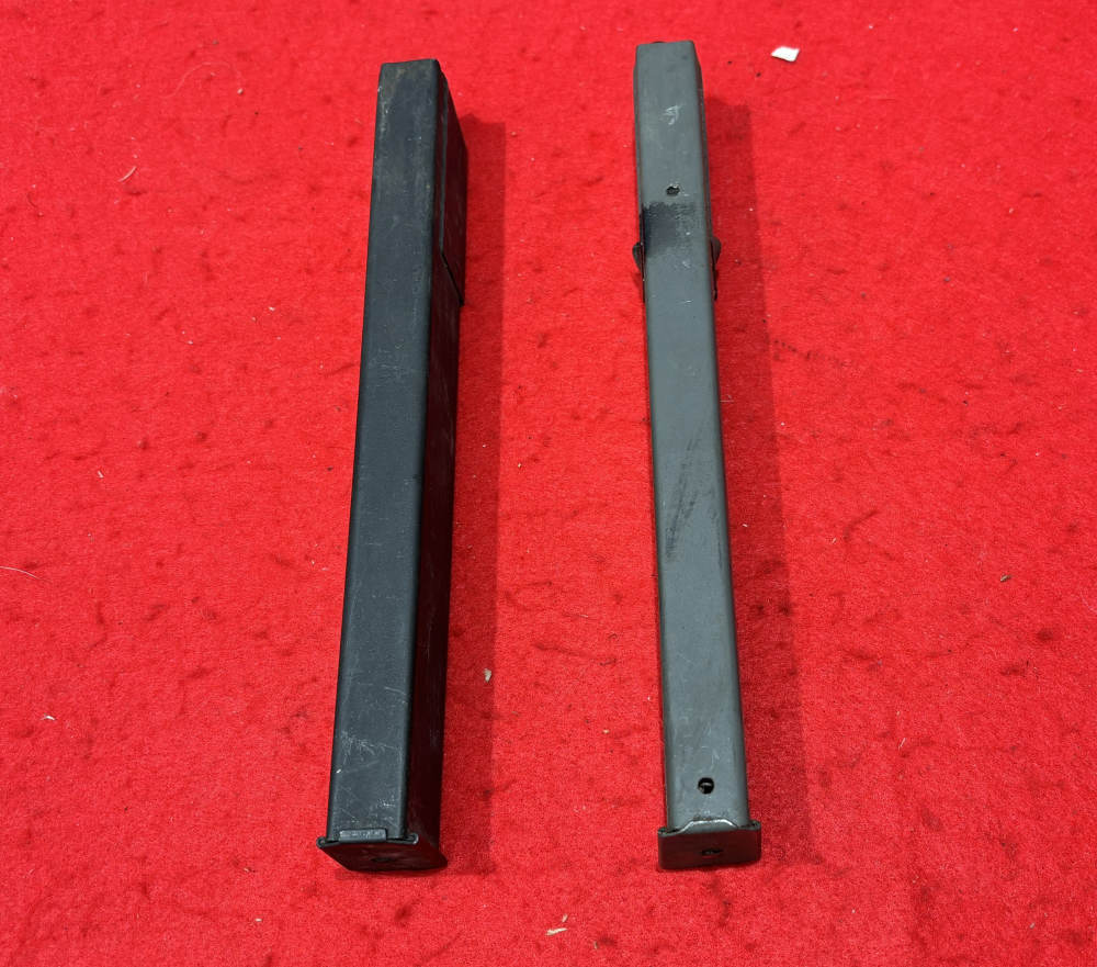 STEN Gun Metal 32rd Magazines 9mm 2x Used Milsurp 1x Lot-img-2