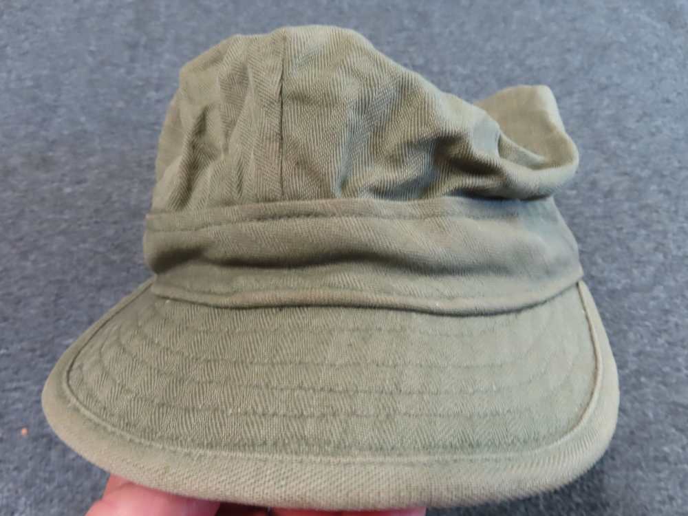 EARLY VIETNAM ERA USMC GROUP; HBT HAT-M14 MAG POUCH-2 POCKET GRENADGE POUCH-img-1
