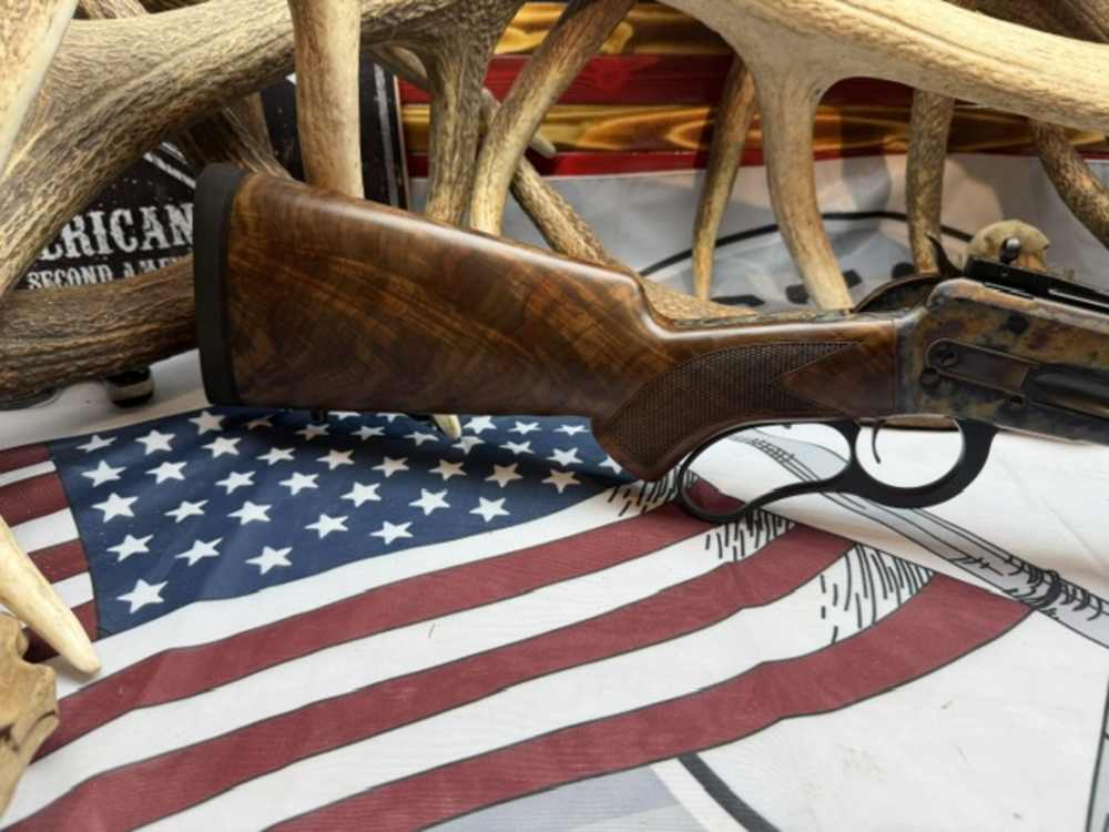 Big Horn Armory 500 Linebaugh Spike Driver 89A Fancy Walnut Case Hardened-img-1