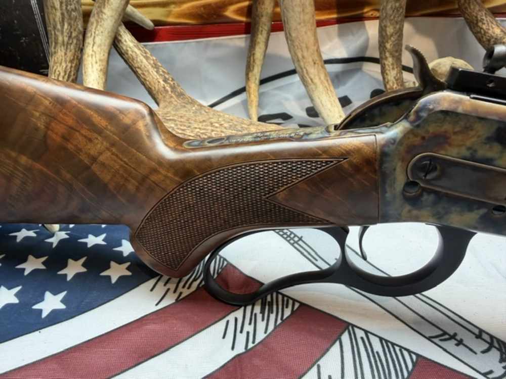 Big Horn Armory 500 Linebaugh Spike Driver 89A Fancy Walnut Case Hardened-img-4