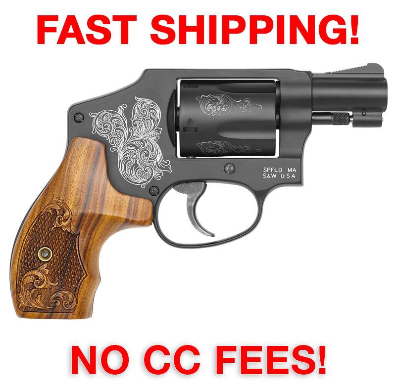 Smith and Wesson 442 38Spc 1-7/8" 5RD Engraved-img-0