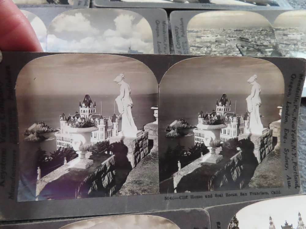36-WWI ERA STEREO VIEW CARDS-"TOUR OF THE WORLD" IN ORIGINAL CASE-img-26