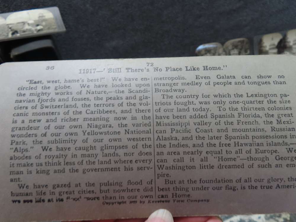 36-WWI ERA STEREO VIEW CARDS-"TOUR OF THE WORLD" IN ORIGINAL CASE-img-22