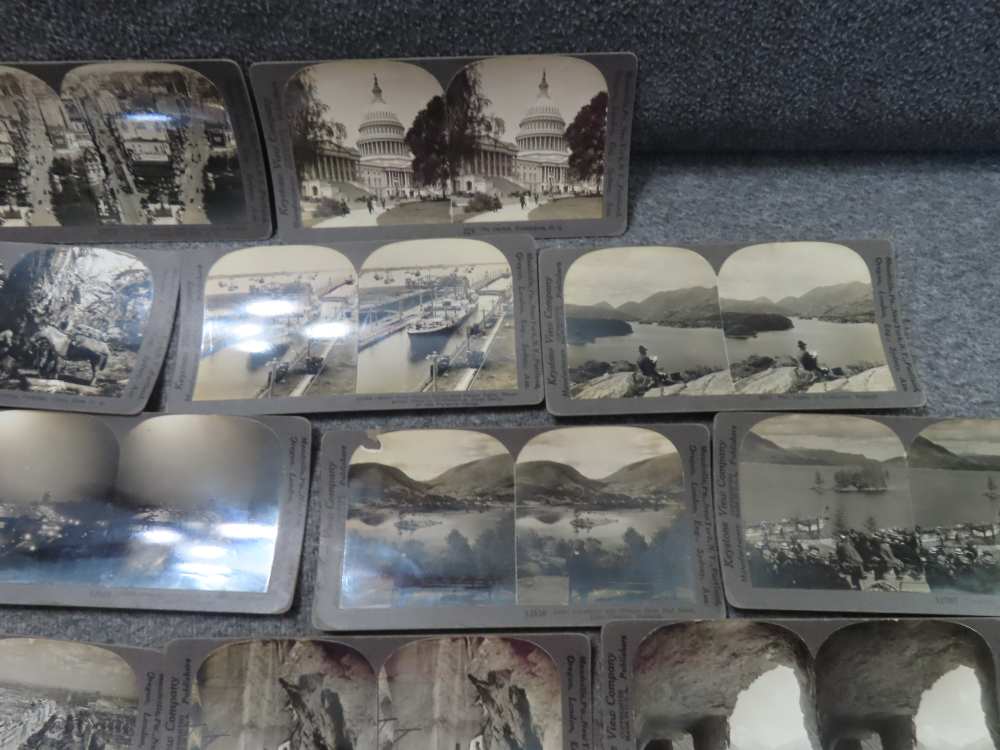 36-WWI ERA STEREO VIEW CARDS-"TOUR OF THE WORLD" IN ORIGINAL CASE-img-13
