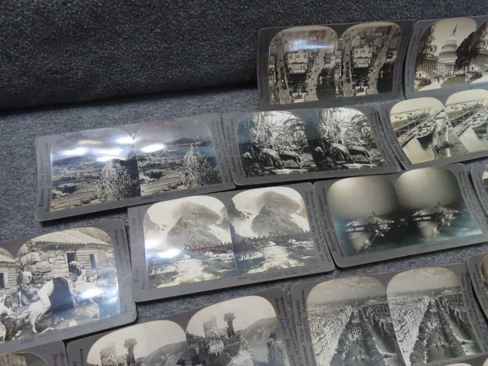 36-WWI ERA STEREO VIEW CARDS-"TOUR OF THE WORLD" IN ORIGINAL CASE-img-14