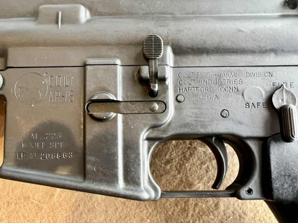 Colt AR-15 SP1 .223 Rem - Nice Shape & Clean!-img-4