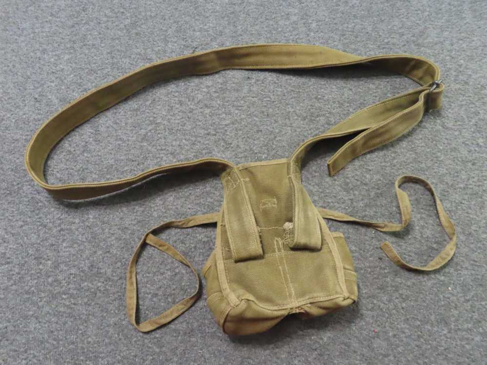 VIETNAM WAR ERA NVA-VIET CONG-CHINESE 2 POCKET STICK GRENADE POUCH-img-8