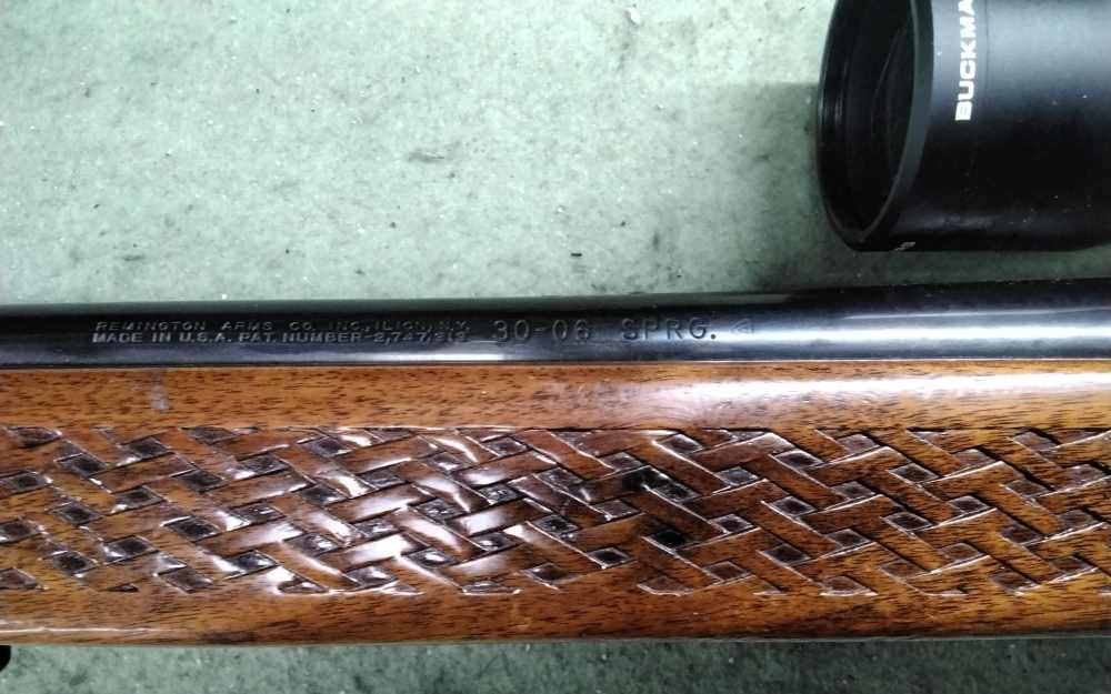 Remington 742 BDL Deluxe .30-06 22" 1978 Basketweave Nikon Buckmaster II-img-9