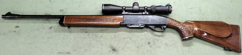 Remington 742 BDL Deluxe .30-06 22" 1978 Basketweave Nikon Buckmaster II-img-1