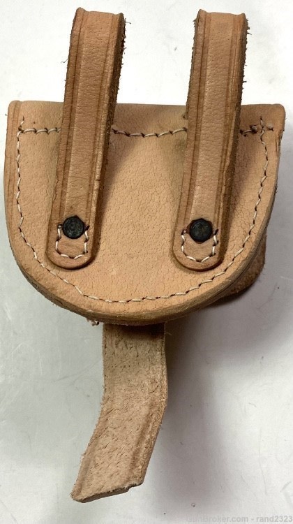 CIVIL WAR RIFLE MUSKET SHEILD CAP CARRY POUCH-RAW-img-3