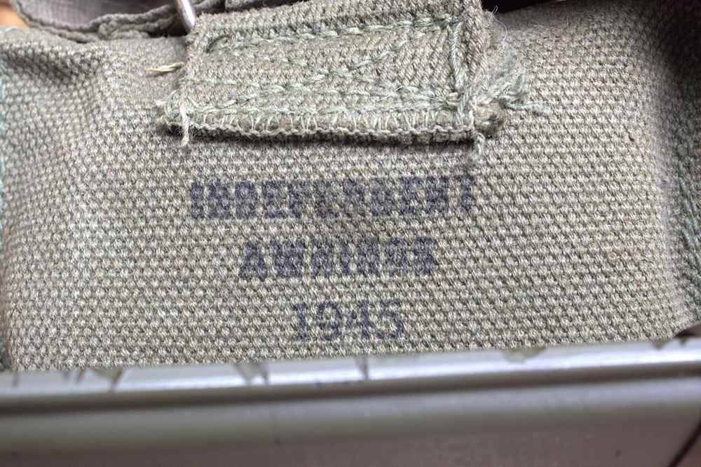 1903 Springfield rifle Cartridge Belt M 1910 with Bayonet WWII Original -img-6