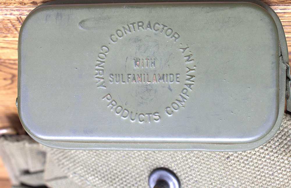 1903 Springfield rifle Cartridge Belt M 1910 with Bayonet WWII Original -img-3