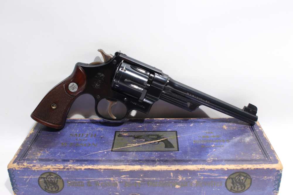 Smith & Wesson Outdoorsman 38 Spl Made in 1939-img-0
