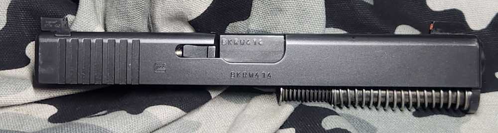 Glock 22 Gen 4 40SW Complete Slide Used 414 Night Sights Discontinued-img-3