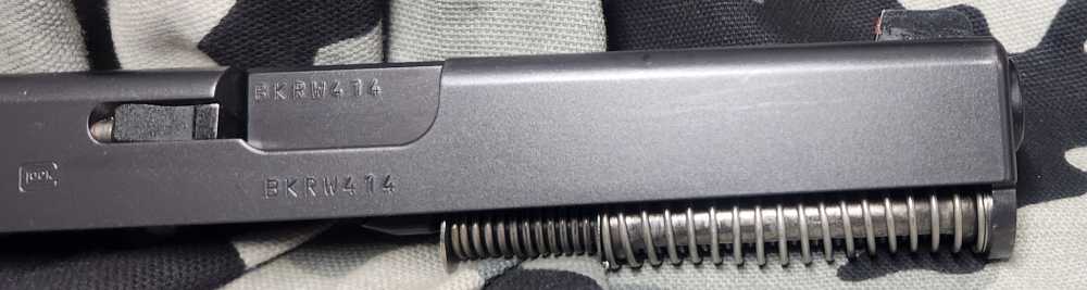 Glock 22 Gen 4 40SW Complete Slide Used 414 Night Sights Discontinued-img-4