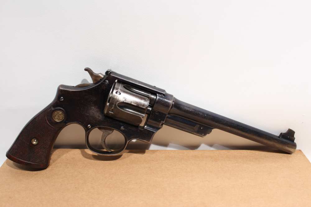 Smith & Wesson Triple Lock 44 S&W -img-0