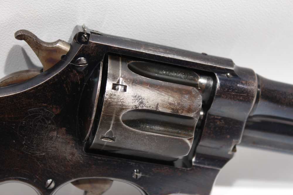 Smith & Wesson Triple Lock 44 S&W -img-6