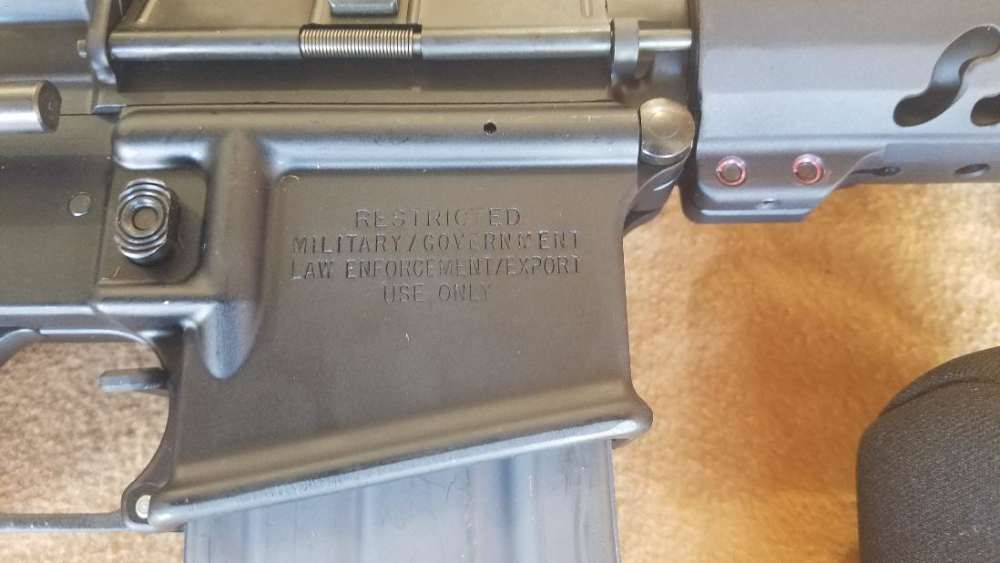 COLT M4LE 556 7" PISTON UPPER WITH HK PDW FACTORY 416 STOCK & TRJICON ACOG-img-2