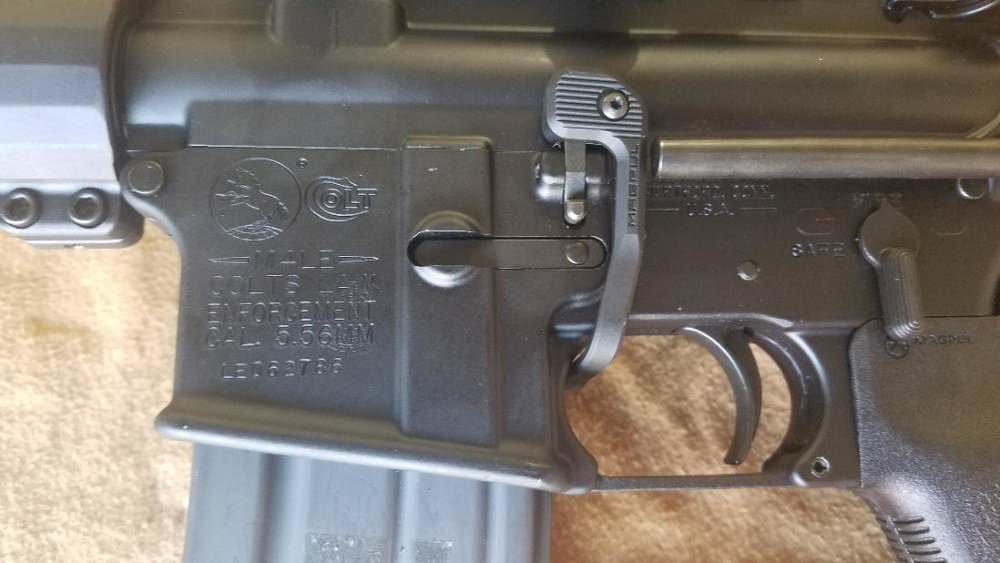 COLT M4LE 556 7" PISTON UPPER WITH HK PDW FACTORY 416 STOCK & TRJICON ACOG-img-3