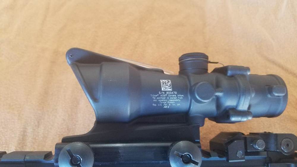 COLT M4LE 556 7" PISTON UPPER WITH HK PDW FACTORY 416 STOCK & TRJICON ACOG-img-8