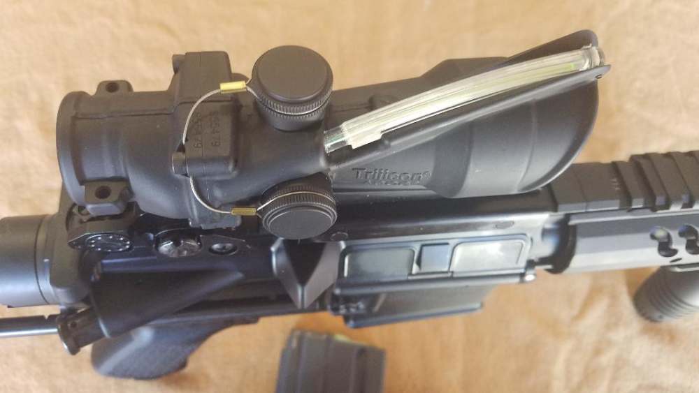 COLT M4LE 556 7" PISTON UPPER WITH HK PDW FACTORY 416 STOCK & TRJICON ACOG-img-7