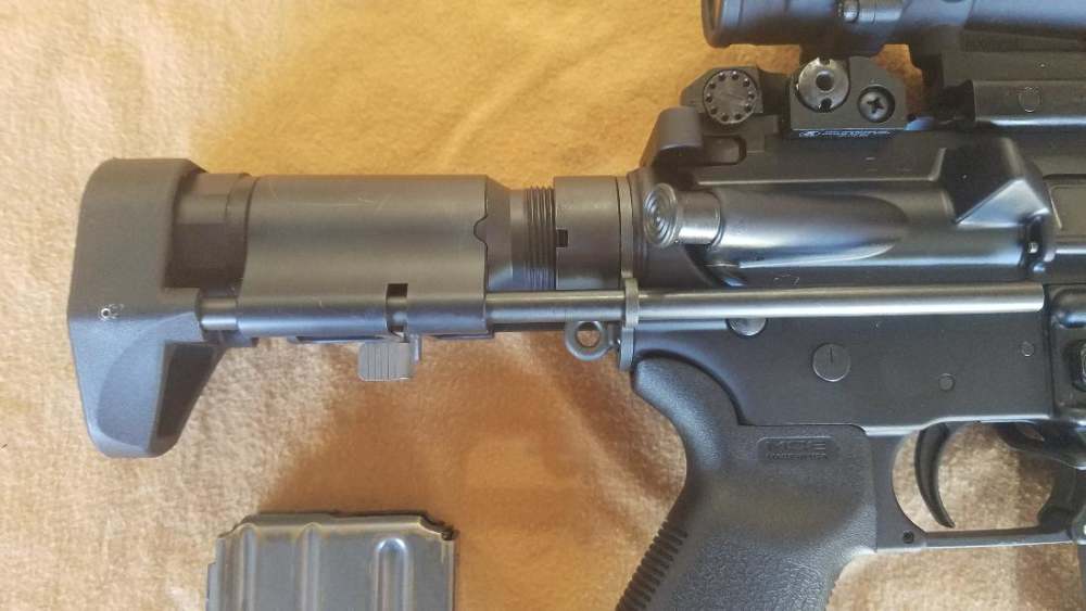 COLT M4LE 556 7" PISTON UPPER WITH HK PDW FACTORY 416 STOCK & TRJICON ACOG-img-4