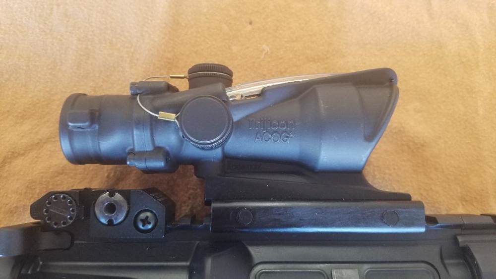 COLT M4LE 556 7" PISTON UPPER WITH HK PDW FACTORY 416 STOCK & TRJICON ACOG-img-9