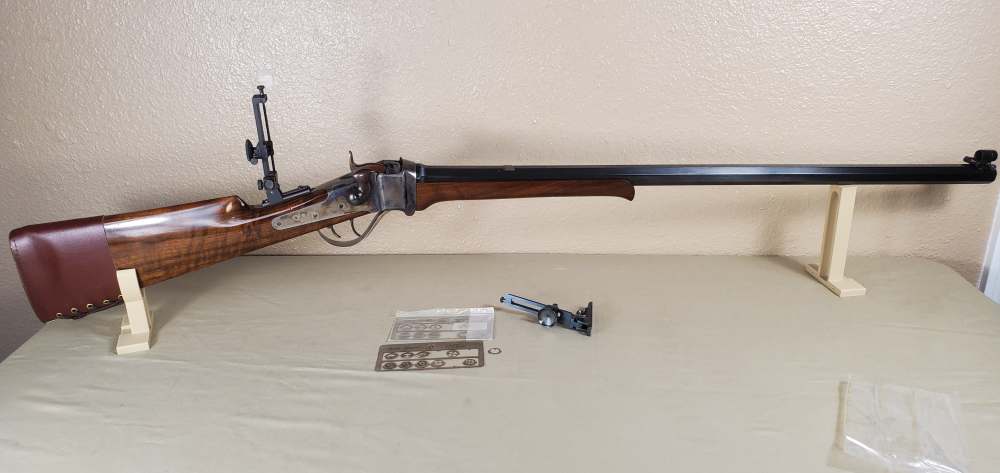 Roy Bedeaux Custom "Sharps Rifle", 45-70 govt. 30" Barrel, Montana Vernier-img-0