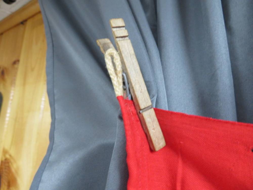 WWII GERMAN NSDAP / NATIONAL FLAG-ORIGINAL-NICE TAG-img-3