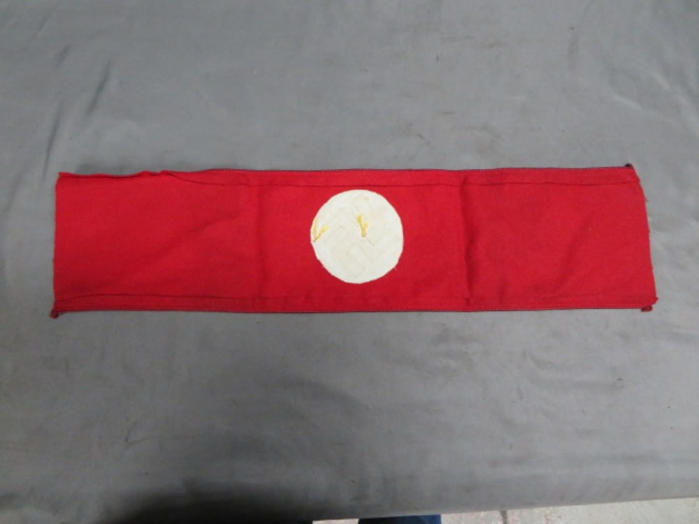 WWII GERMAN NSDAP POLITICAL LEADER ARMBAND-ORIGINAL-EXCELLENT-img-3