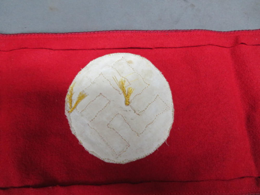 WWII GERMAN NSDAP POLITICAL LEADER ARMBAND-ORIGINAL-EXCELLENT-img-4